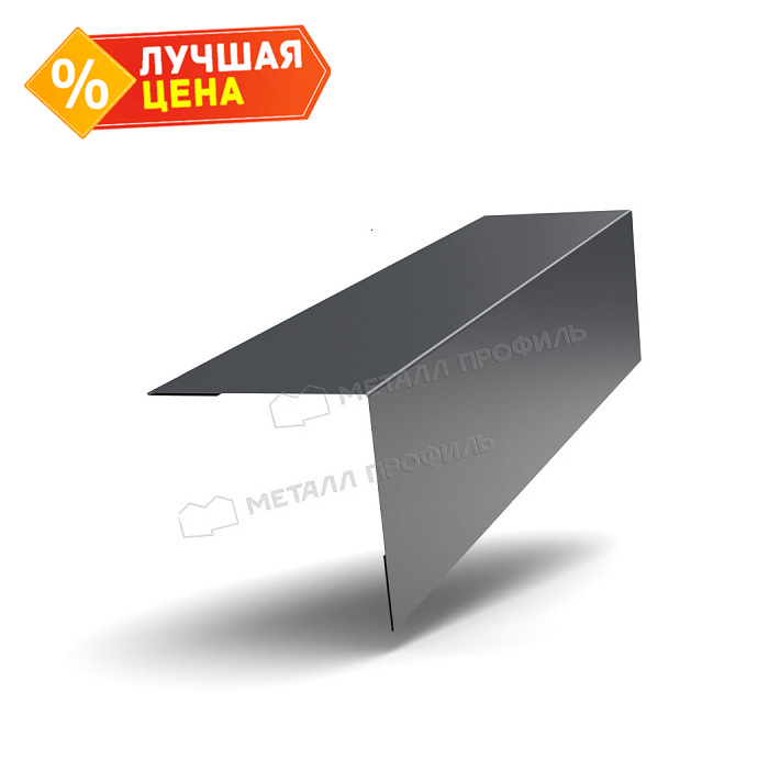 Планка угла наружного 115х115х2000 (VALORI-20-Violet-0.5)