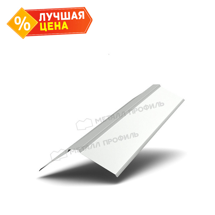 Планка конька плоского 190х190х2000 (ECOSTEEL-01-Сосна-0.5)