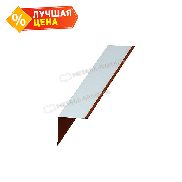 Планка угла внутреннего 115х115х2000 (ECOSTEEL-01-Песчаник-0.5)