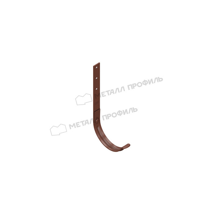 Держатель желоба МЕТАЛЛ ПРОФИЛЬ ПРОЕКТ D185х300 Ral 9003