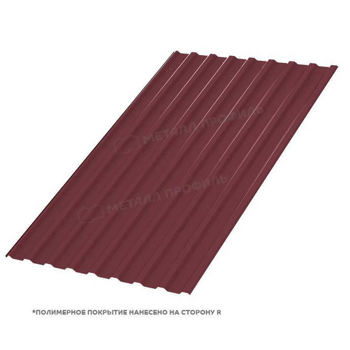 Профлист Металл Профиль МП-20 0,5 PURMAN® RAL 3005 Красное вино | A