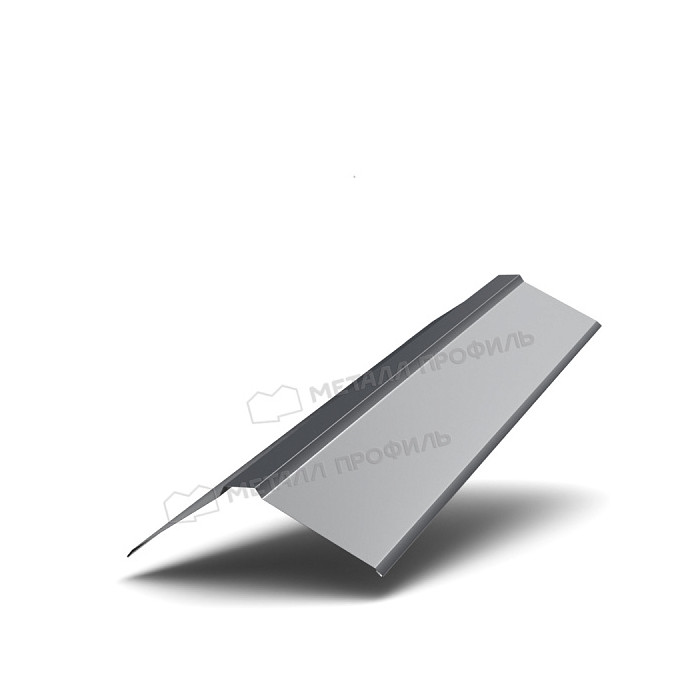 Планка конька плоского 120х120х2000 (ECOSTEEL_T-01-ЗолотойДуб-0.5)