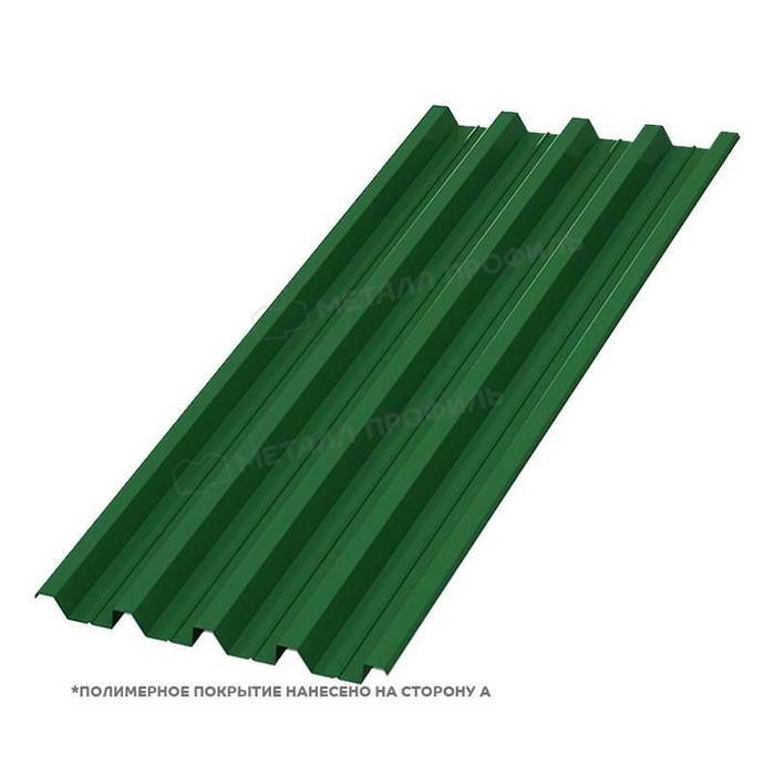 Профлист Металл-Профиль Н-60 NormanMP 0.5 мм RAL 6002 Зеленый лист