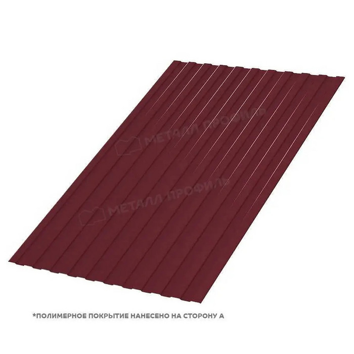 Профлист Металл Профиль С-8 0,45 VikingMP® RAL 3005 Красное вино | A