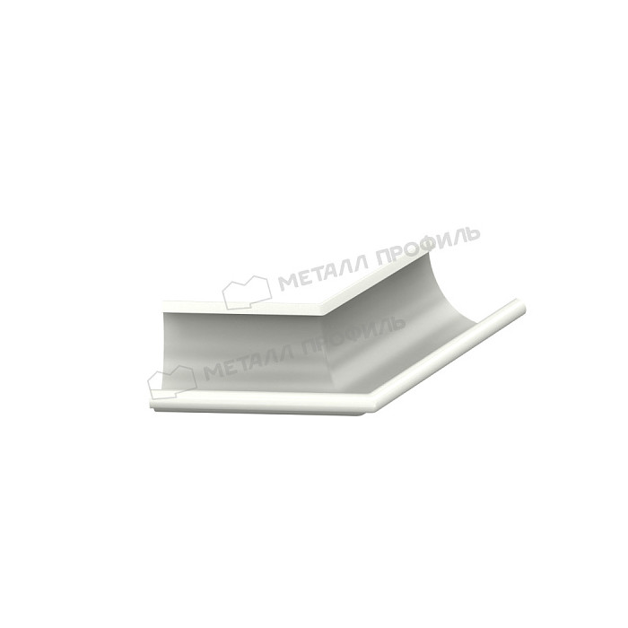 Угол желоба наружный 135 градусов МЕТАЛЛ ПРОФИЛЬ Foramina PUR D125 Ral 6005